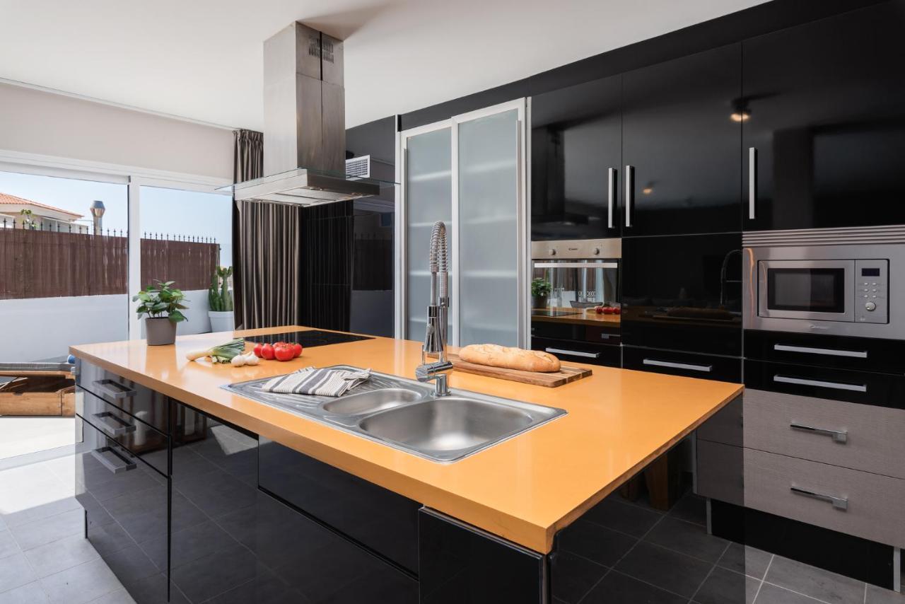 Luxury Villa Callao With Private Heated Pool Free Car Rental In May And June كالاو سالفاجي المظهر الخارجي الصورة