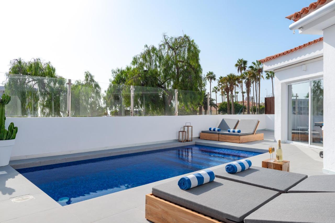 Luxury Villa Callao With Private Heated Pool Free Car Rental In May And June كالاو سالفاجي المظهر الخارجي الصورة